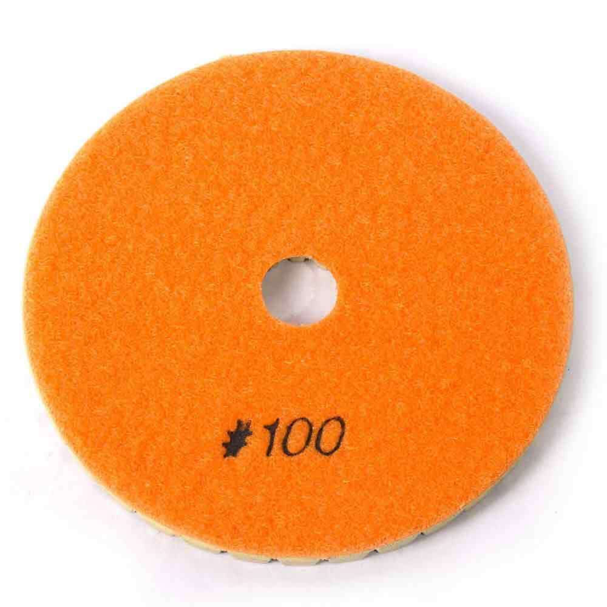 Specialty Diamond BRTW5100 Premium Wet Polishing Pad, 5 Inch 100 Grit - 6mm